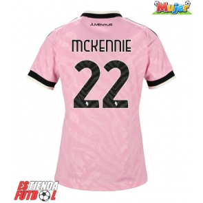Juventus Weston McKennie #22 Segunda Equipación Mujer 2026-27 Manga Corta